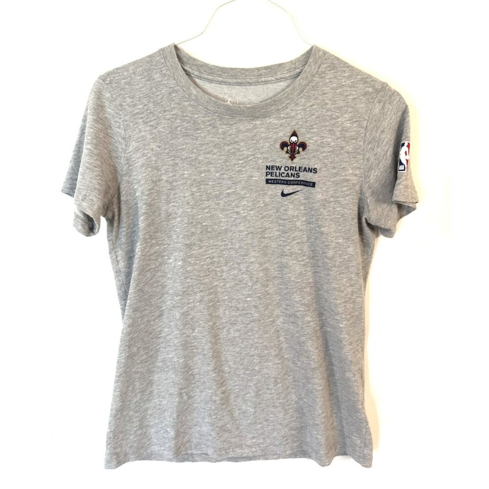 NIKE Dri Fit NBA New Orleans Pelicans Gray T-shirt